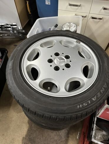 runx alex: Дисктер R 16 Mercedes-Benz, Комплект, тешиктери - 5, Колдонулган