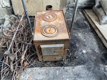 печка буржуйка б у: Металлическая печь-буржуйка на твердом топливе. - Материал: сталь