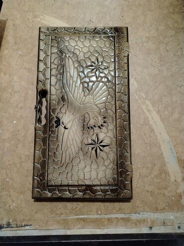 Nərdlər: Taxta nərd dəsti və təsbeh komplekti - Əl işi taxta nərd: Qapaq və — 6