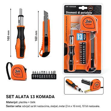 KMT Za noge nameštaja set 9369026 Višedelni kombinovani set alata za
