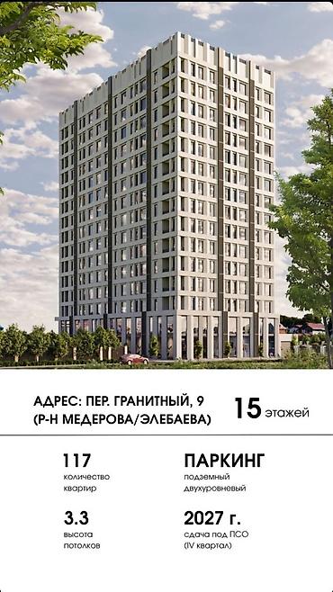 imak: 2 комнаты, 78 м², Советская/Скрябина Элитка, 14 этаж, ПСО (под самоотделку) — 1
