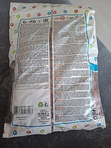 ariston ehtiyat hisseleri: Gemar markalı dekorativ şarlar. Paket üzərində göstərilən məlumatlar — 2
