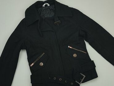 kurtka z imitacji skóry: Transitional jacket, 13 years, 152-158 cm, condition - Good