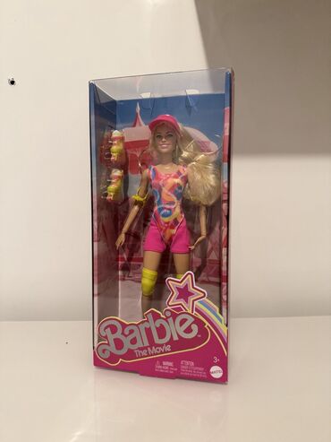 киндер сюрприз игрушки: Barbie Барби кукла по фильму Barbie the Movie с Лицом Марго Робби на