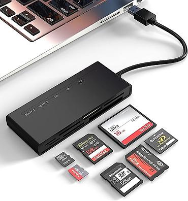 card reader: Media-Tech yaddaş kartı oxuyucusu Media-Tech MT5008 model 40-ı 1-ində — 9
