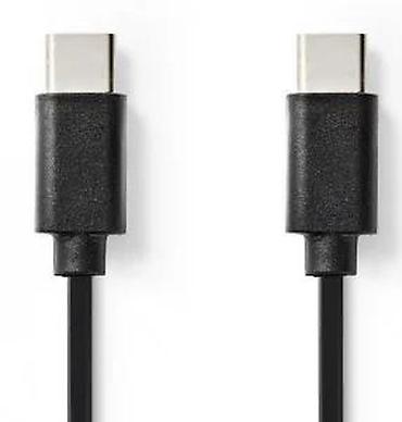 Kablovi za telefone: USB-C na USB-C kabl – Nedis - Konektori: USB Type-C (muški) na USB na lalafo.rs — 12 Kablovi za telefone: USB-C na USB-C kabl – Nedis - Konektori: USB Type-C (muški) na USB — 12