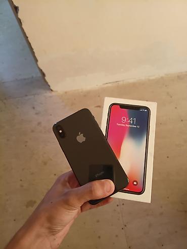 iphone 15 cəhrayı: IPhone X, 64 GB, Space Gray, Zəmanət, Face ID, Sənədlərlə — 4