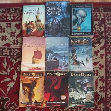 İngilis dili: İngilis dilində nağıllar və əfsanələr kitabları - Sayı 9 ədəddir. - — 7