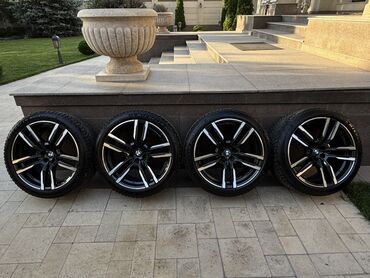 шины r20 зима: Дөңгөлөктөр монтажда 295 / 35 / R 21, Winter stud, Колдонулган, Комплект, Жеңил унаалар, Куйма, тешиктери - 5