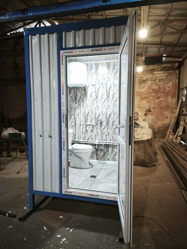 Konteynerlər: Yüksək kefiyətlə bir başa isdehsal 1.50×3 2 kabinalı sanitar bütün — 8