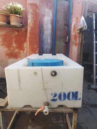 çen: Plastik su çəni – 200 litr - Brend/işarə: “YAĞMUR” - Tutum: 200 L — 3