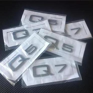 Auto delovi, gume i tjuning: Samolepljiv znak Audi Q5. Samolepljvi znak Q5, Q7 Audi. ✨ Dosta — 8