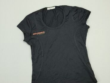 długi czarne t shirty: T-shirt, M (EU 38), condition - Good