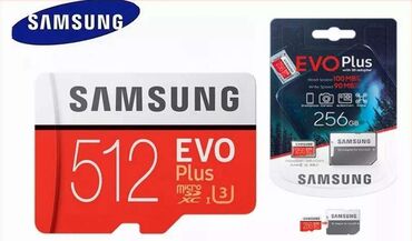 Foto i video kamere: Samsung Evo Plus 256GB Micro SD Kartica Read Speed : 100 mb/s Write