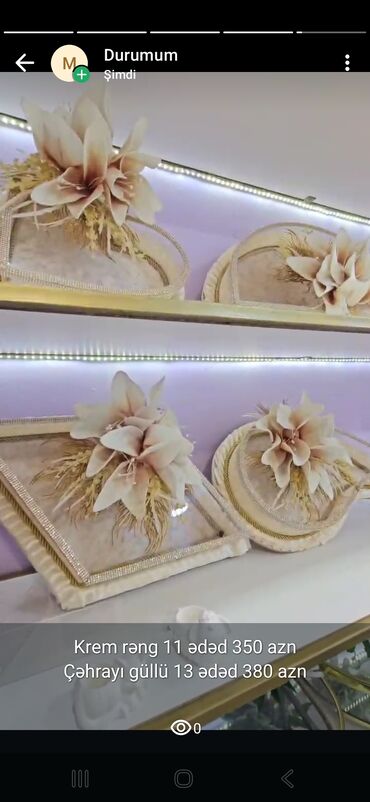 Xonçalar: Məhsul: Xonça dəstləri və dekorativ təqdimat qutuları Təsvir: - — 6