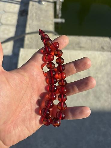 Təsbehlər: Məhsul: Təsbeh kolleksiyası Təsvir: Sandal - kehraba - alman - — 19