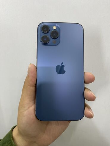 apple store kyrgyzstan: IPhone 12 Pro Max, 128 ГБ, Синий, Чехол, 79 %