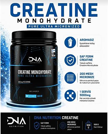 Спортивное питание: DNA Nutrition Creatine Monohydrate – Pure Ultra Micronized trendyodan — 1