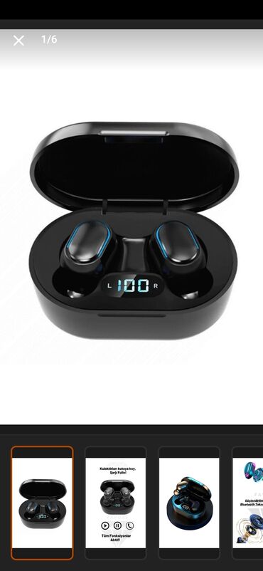 dj keys: E7S Bluetooth qulaqçiq metrolara çatdırılma pulsuzdur real alıcılara