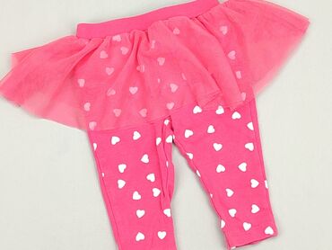 legginsy woskowane beżowe: Legginsy, 3-6 m, stan - Bardzo dobry