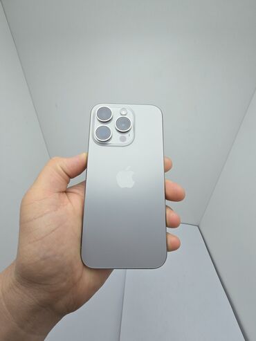 15 про мак: IPhone 15 Pro, Б/у, 256 ГБ, Natural Titanium, Защитное стекло, Чехол, 100 %
