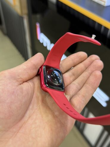 Smart saatlar: Smart saat, Apple, Sensor ekran, rəng - Qırmızı -da lalafo.az — 8 Smart saatlar: Smart saat, Apple, Sensor ekran, rəng - Qırmızı — 8