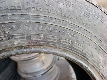 chek it: Шины 235 / 70 / R 16, Всесезонная, Б/у, 1 шт, Внедорожные (АТ/МТ), Nokian — 2