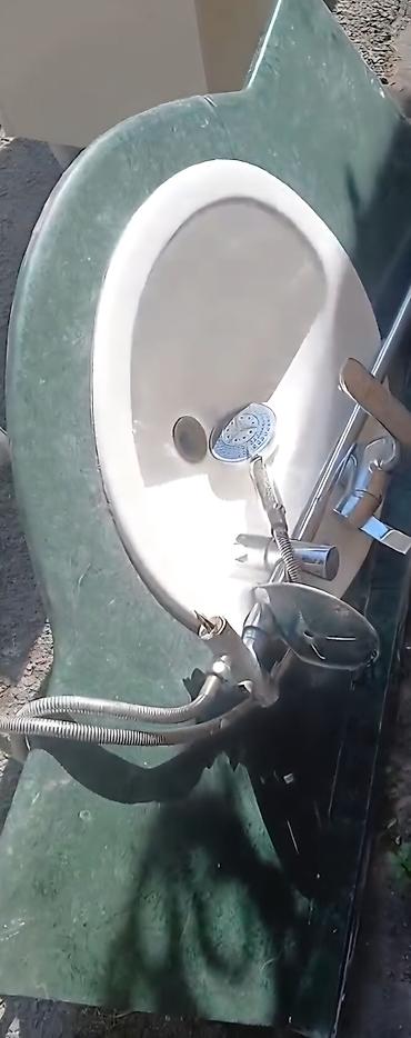 hamam ucun aksessuarlar: Ağ rəngli vanna otağı mebel dəsti - Material: MDF/laminat əsaslı — 10