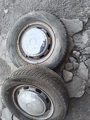 Шиналар жана дисктер: Шина на штампованном диске R13

- Размер: 175/70 R13 
от ваз лада — 2