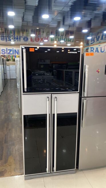 kompost satışı: 2 двери Hitachi Холодильник Продажа
