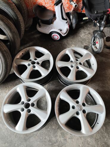 tayota runx: Куйма Дисктер R 18 Toyota, Комплект, тешиктери - 5, Колдонулган