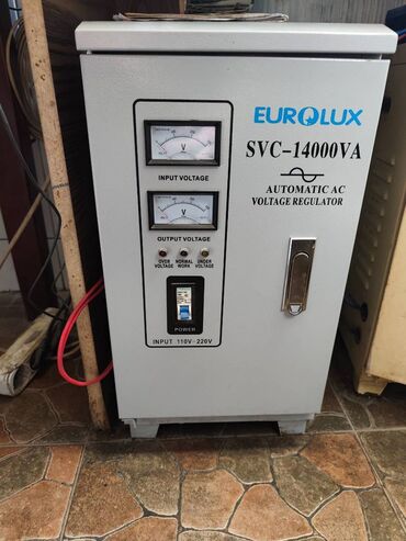стабилизатор напряжения купить в баку: 2 dene Tenzimleyici var 1) 3 ay islenib qiymeti 320 manat 14000 kv. 2)
