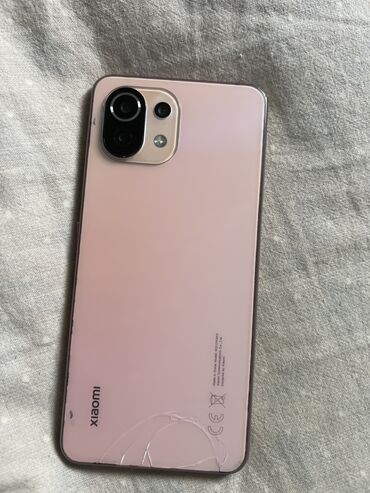 Xiaomi: Xiaomi, Mi 11 Lite, Б/у, 128 ГБ, цвет - Розовый, 2 SIM