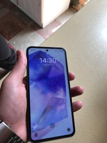 Samsung: Samsung Galaxy A55, 256 GB, rəng - Qara