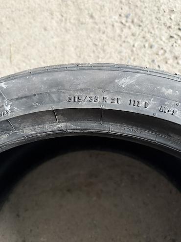 continental: Шины 315 / 35 / R 21, Б/у, Пара, Внедорожные (АТ/МТ), Continental — 2