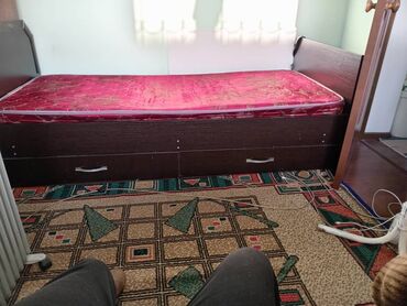 мебел диван бу: Односпальная Кровать, Б/у