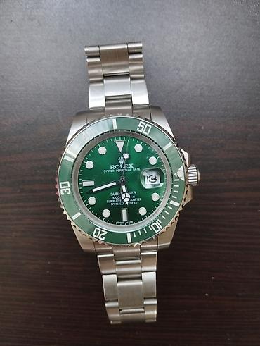 saat instagram: Rolex Submariner “Hulk” (yaşıl siferblat və bezel) qol saatı - — 3
