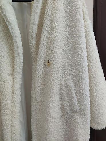 loreta turkey: Пальто, Осень-весна, По колено, Рукава реглан, XL — 10