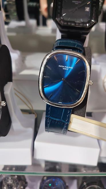 Aksesuarlar: Patek Philippe (Geneve) klassik kişi saatı - Korpus: yumru-kvadrat — 1
