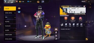 Video oyunlar üçün aksesuarlar: Məhsul: Free Fire/Free Fire MAX oyun hesabları (premium profillər) — 1