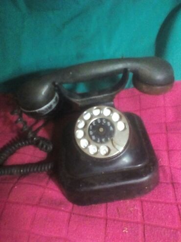 Ostali predmeti za kolekcionarstvo: Simens,stari fixni telefon, metalni
