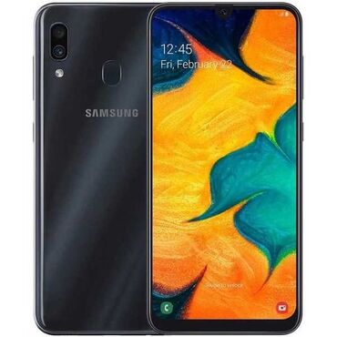 galaxy buds 3 qiymeti: Samsung Galaxy A30, 32 GB, rəng - Qara, İki sim kartlı