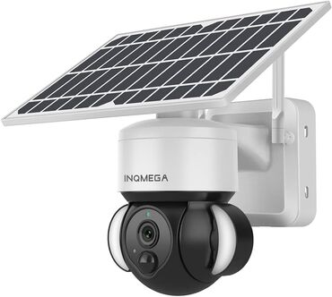siqnalizasiya sistemleri: Kamera 4G sim kartli SOLAR 360° smart kamera 3MP Full HD 64gb yaddaş