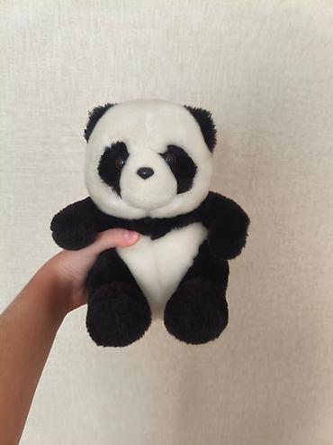 oyuncaq ekskavator: Panda plyuş oyuncaq - Material: yumşaq, tüklü plyuş parça; içlik – — 1