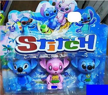 paccioti patike: Set figura STITCH set figura STITCH 3 KOMADA u setu Cena je za ceo — 1