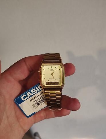 Casio AQ-230GA-9DHDf qol saatı - Rəng: qızılı - Korpus forması lalafo.az -da Casio AQ-230GA-9DHDf qol saatı - Rəng: qızılı - Korpus forması