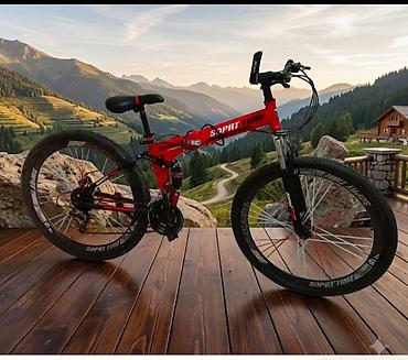 İdman velosipedləri: Qatlanabilən dağ velosipedi – “Soprt Time” brendi.Təmirə ehtiyacı var — 1