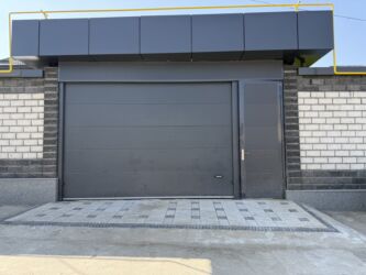 ворота метал: Секционные ворота Сендвич панели, Новый