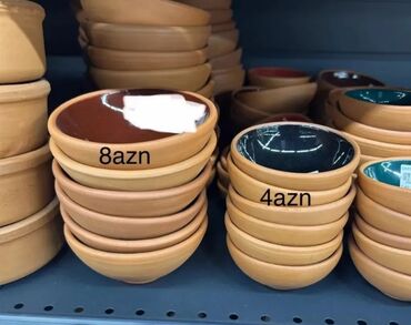 Digər qab-qacaq və mətbəx ləvazimatları: Saxsı qab-qacaqlar satılır.Təzədir.Sifariş var.Çeşidlər çoxdur.Hər cür — 8