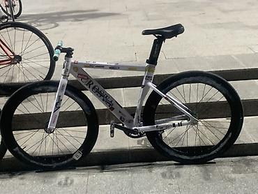 shevrole volt: Фикс-байк (single speed) с жесткой алюминиевой рамой и вилкой — 1